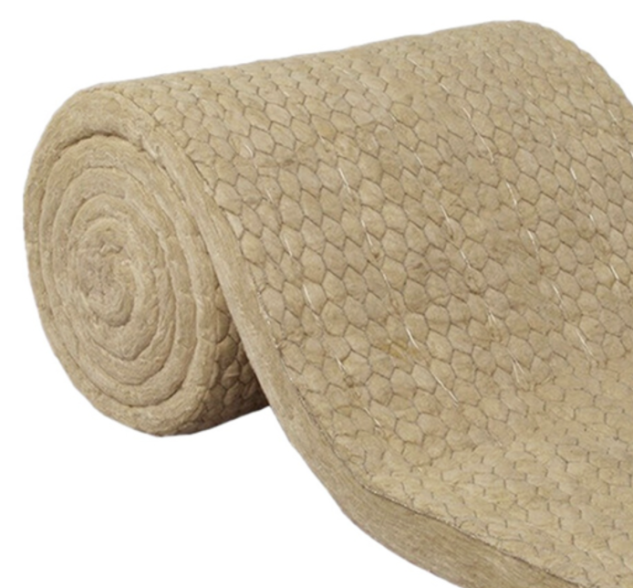 ROCKWOOL BLANKET C/W MESH 2" THICK X 1 MTR WIDE X 5 MTR LONG