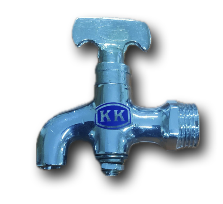 BIB TAP 1/2" CHROME PLATED