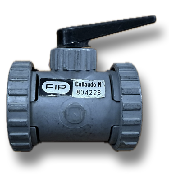 PVC BALL COCK 3/8" THREADED FIP GAS