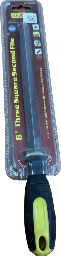 SAKATA TRIANGULAR FILE 6" 2NDCUT