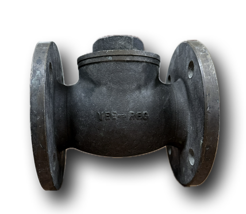 NRV BRONZE 2" FLAP TYPE FLANGED AND THREADED