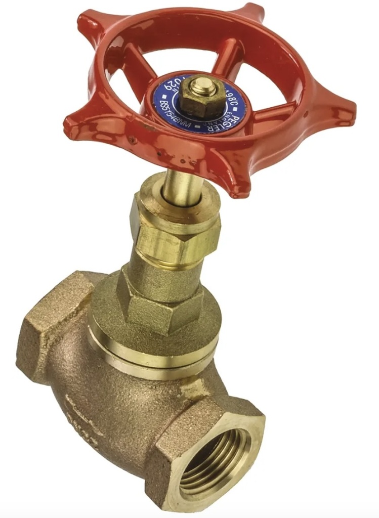 PEGLER GLOBE VALVE 1"