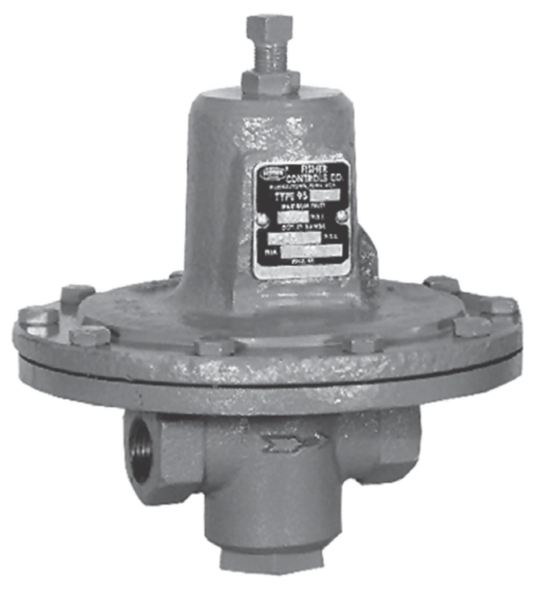 PRESSURE REGULATOR 1/4" FISHER TYPE 95L THREADED