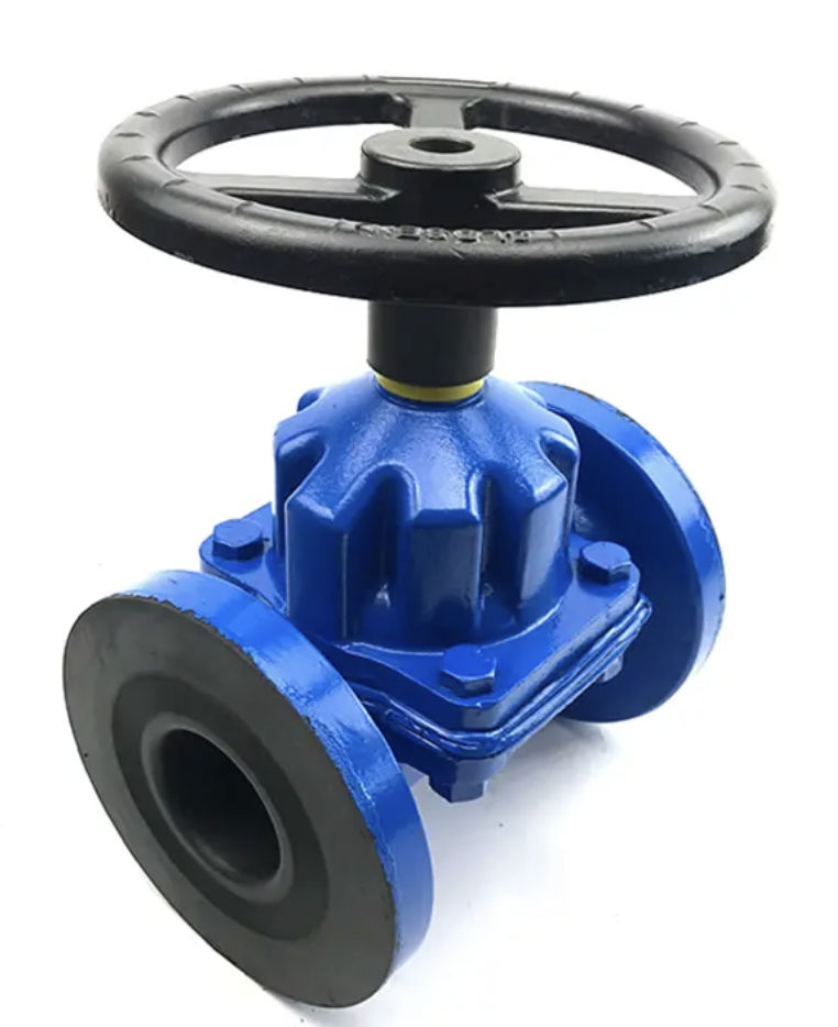 DIAPHRAGM VALVE 1-1/4" RUBBER FLANGED SAUNDERS
