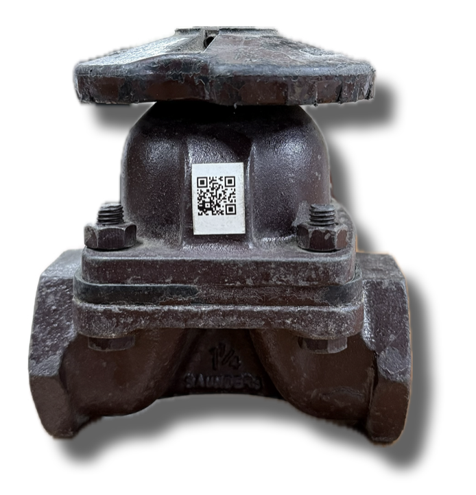 DIAPHRAGM VALVE 1-1/4" THREADED SAUNDERS