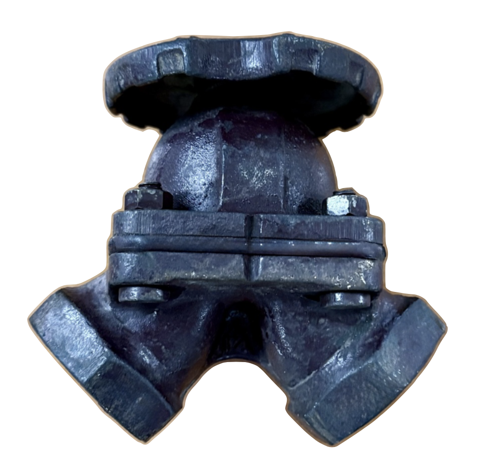 SAUNDERS VALVE 1-1/4" 45° THREADED TYPE A