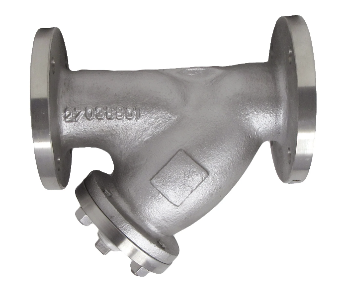 STRAINER 4" CL150 CAST STEEL FLANGED