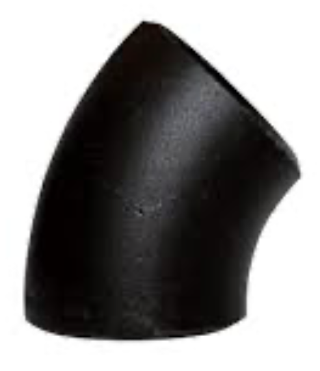 WELDON ELBOW 4" SCH40 45°