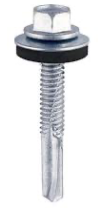SELF DRILLING ROOFING SCREW 5.5MM X 50MM 