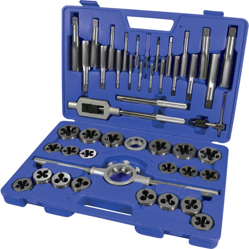 45PC TAP & DIE SET M6 - M24 HHH