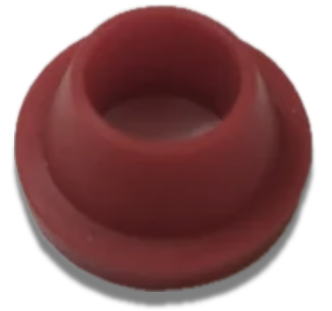 CONICAL RUBBER RED 3/8"