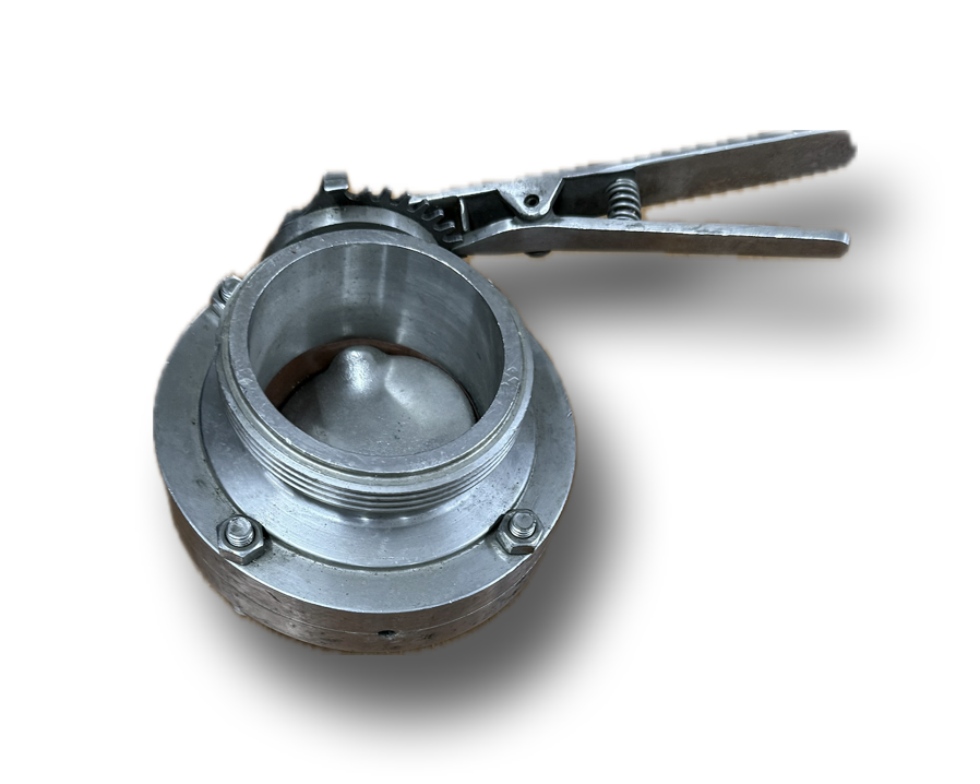 SS BUTTERFLY VALVE 3" UNION TYPE