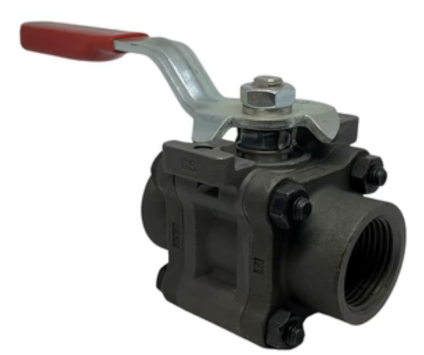 STEAM BALL COCK 1-1/4" CARBON STEEL WORCESTER LOCKABLE