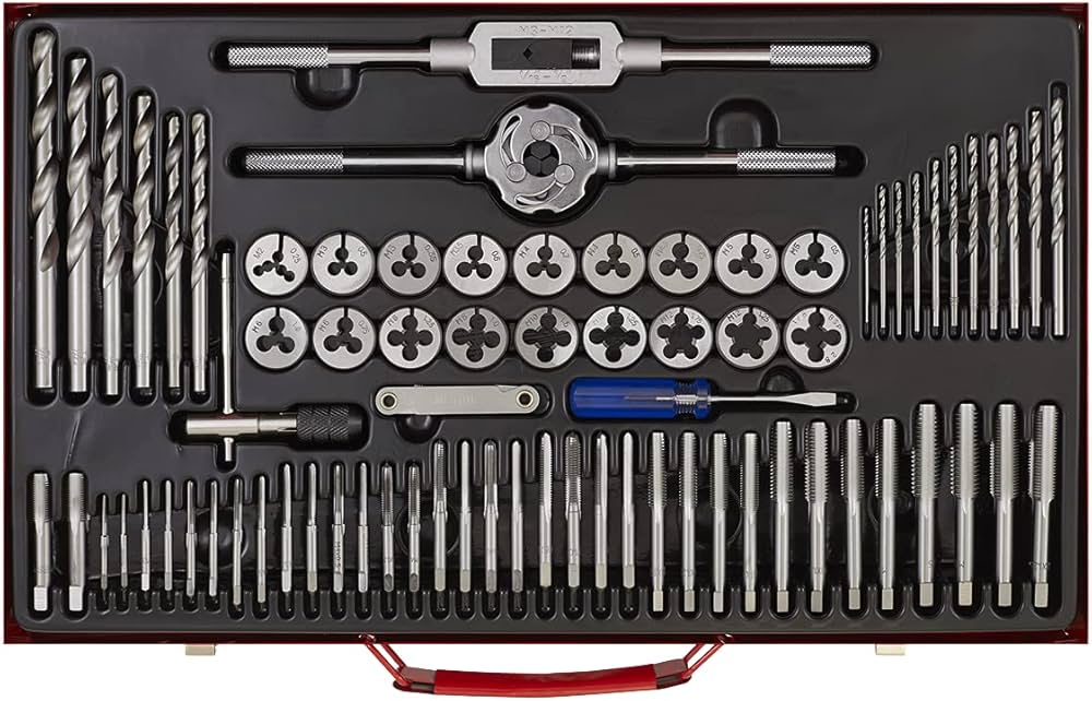 76PC TAP & DIE SET METRIC SEALEY AK3076