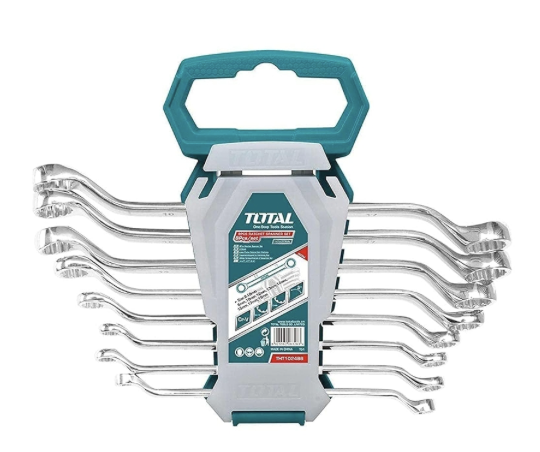 OFFSET RING SPANNER 8PC SET 6-22MM TOTAL THT102481