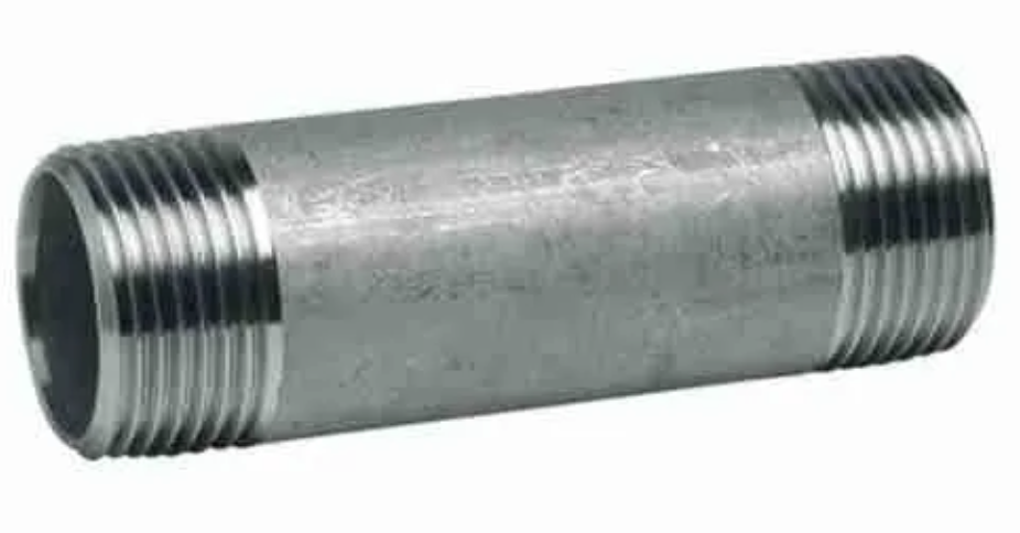 GI BARREL NIPPLE 1" X 200MM LONG