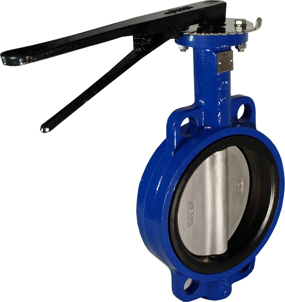 BUTTERFLY VALVE 2-1/2" LEVER TYPE
