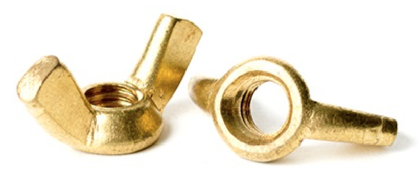 BRASS WING NUT 3/16" UNC