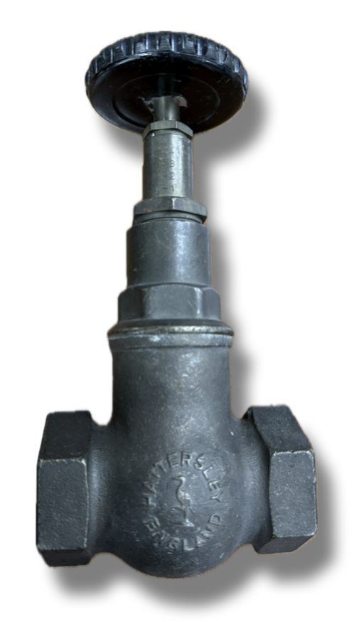 GLOBE VALVE 1-1/4" HATTERSLEY THREADED