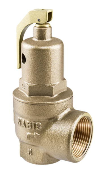 SAFETY VALVE 1" NABIC FIG500 SET 4BAR 