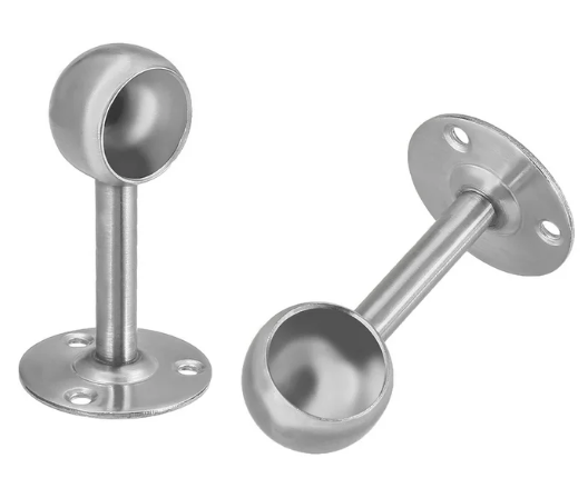 CHROME PIPE BRACKET 3/4"