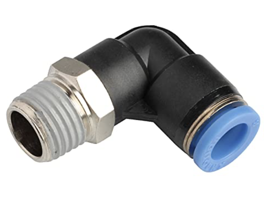 PU ELBOW 8MM X 1/2" 