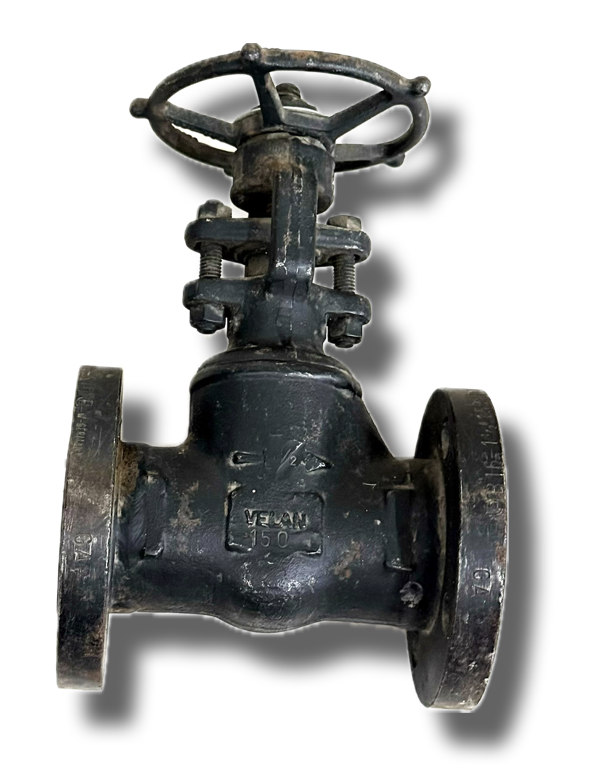 CAST STEEL SLUICE VALVE 1-1/2" CL150 VELAN