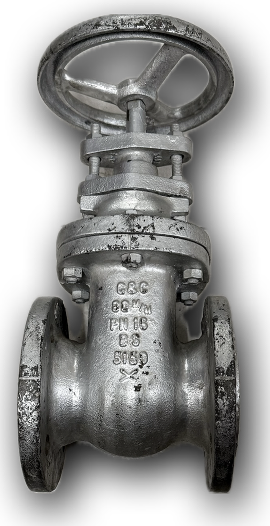 CAST STEEL GATE VALVE 3" CL150 C&C