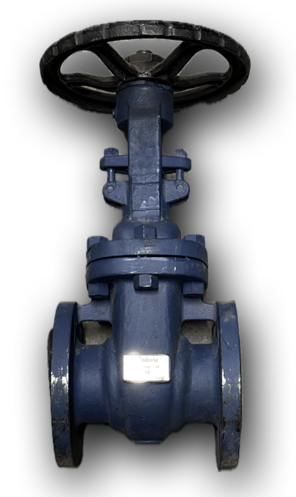CAST STEEL GATE VALVE 2-1/2" CL150 DOLSONS UK