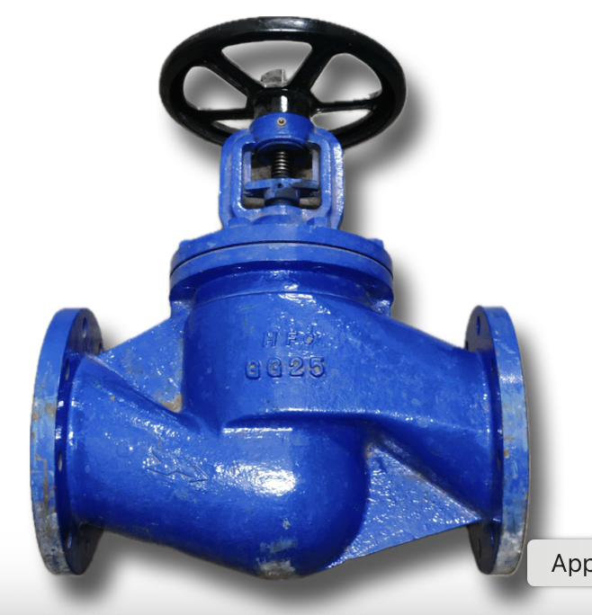 GLOBE VALVE 6" PN16 FLANGED