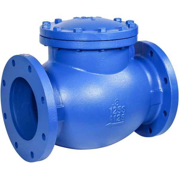 CAST IRON NRV 8"  PN16 FLANGED DOLSONS (FLAP)