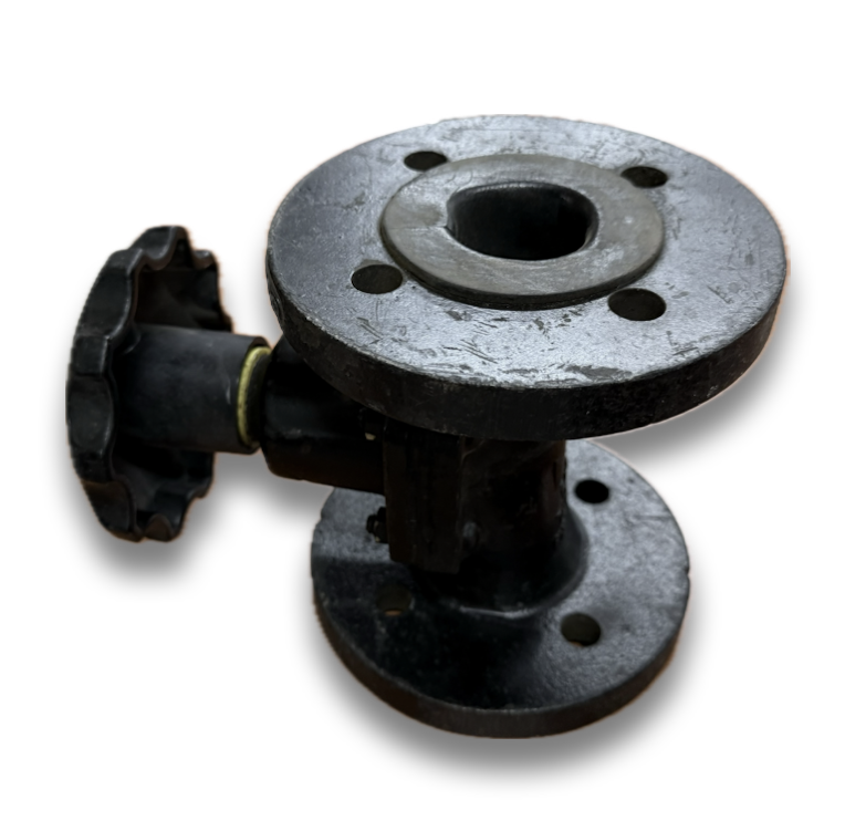 DIAPHRAGM VALVE 1-1/2" FLANGED NEOPRENE SAUNDERS