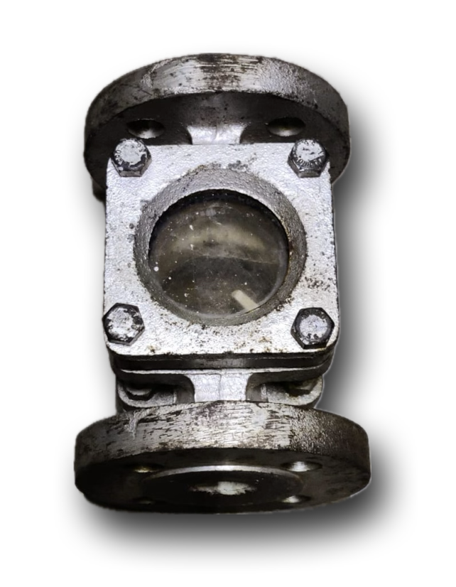 DOUBLE SIGHT GLASS 4" CL150 FLANGED 