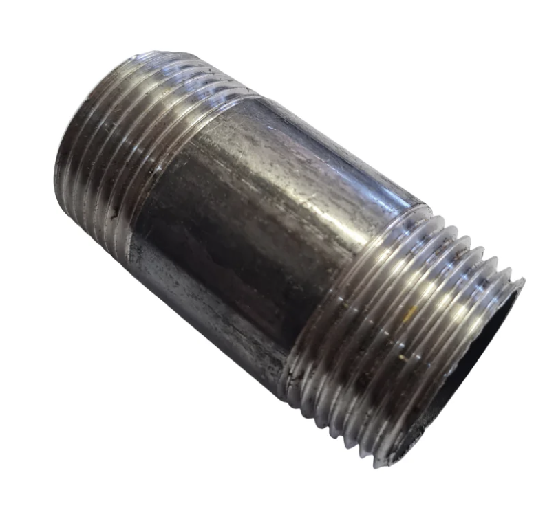 STEAM BARREL NIPPLE 8"