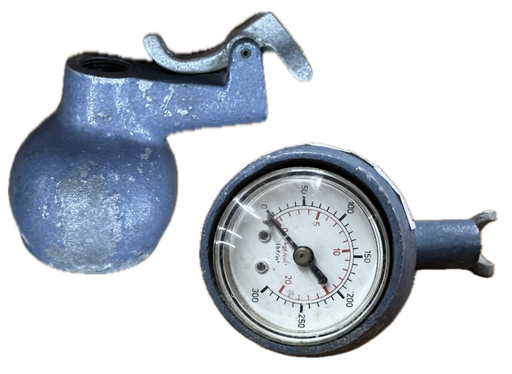 [1582] PRESSURE GAUGE 20BAR/300PSI TECLAMAT