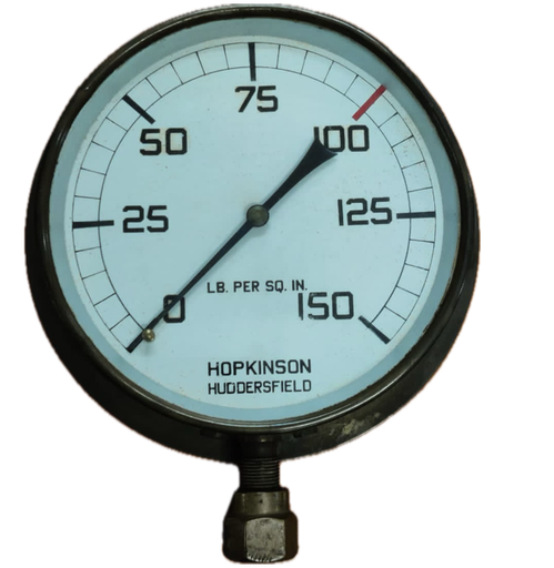 [1713] PRESSURE GAUGE 7" 150PSI 3/8" BOTTOM HOPKINSONS