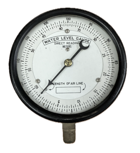 [1724] WATER LEVEL GAUGE UK 3/8" BOTTOM CONNECTION