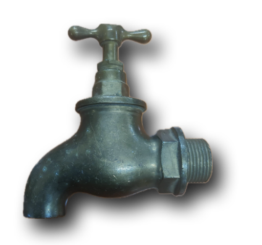 [2359] BIB TAP 1" BRASS