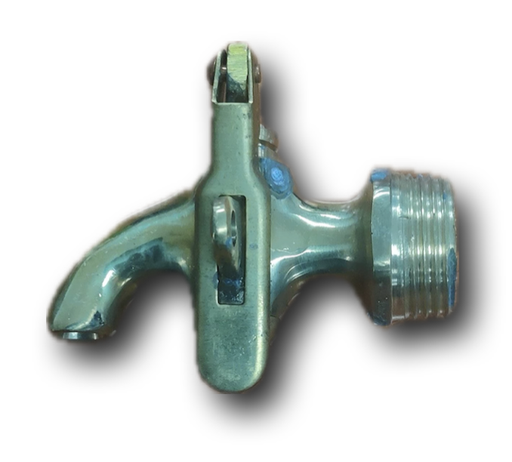 [2366] BIB TAP 3/4" LOCKABLE BRASS