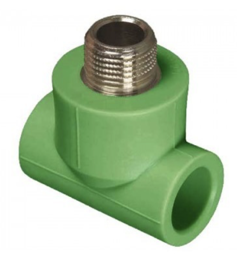 [2477] PPR MALE TEE 40MM X 1-1/4"