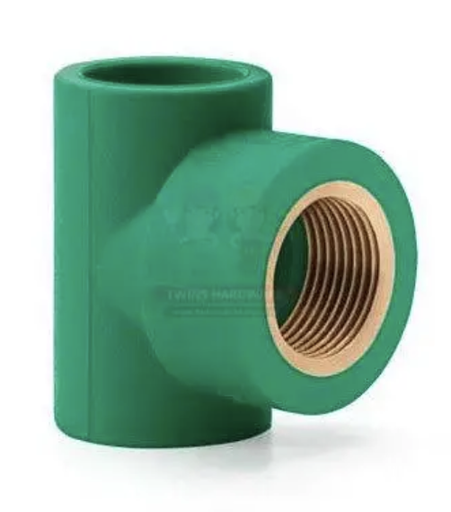 [2513] PPR TEE ADAPTOR FEMALE 25MM X 1/2"