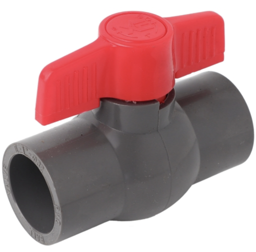 [2560] PVC BALL COCK 1-1/2" GLUE TYPE