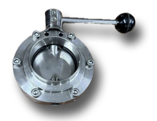 [3080] SS BUTTERFLY VALVE 3"