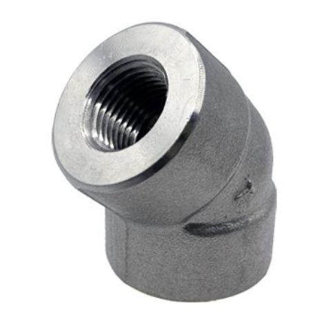 [3393] ELBOW 1-1/2" CL3000 45°