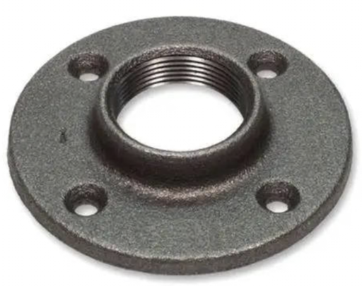 [3487] STEAM FLANGE 1-1/2" WITH HOLES THREADED