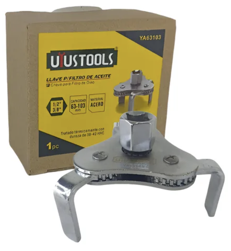[3918] 3 JAW OIL FILTER WRENCH 63-103MM YA63103 UYUS