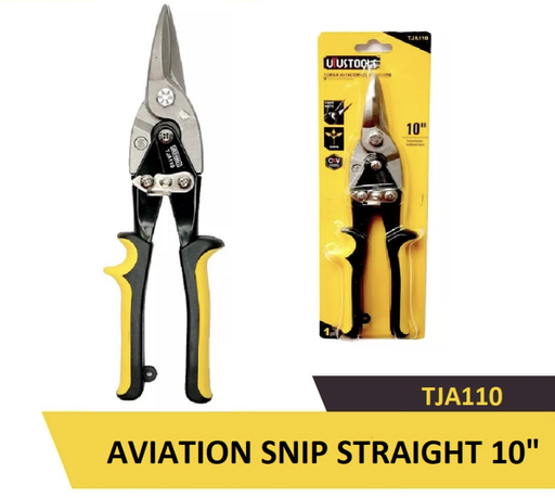 [3988] AVIATION TIN SNIP STRAIGHT 10" TJA110 UYUS
