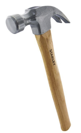 [4049] CLAW HAMMER WOODEN HANDLE STANLEY