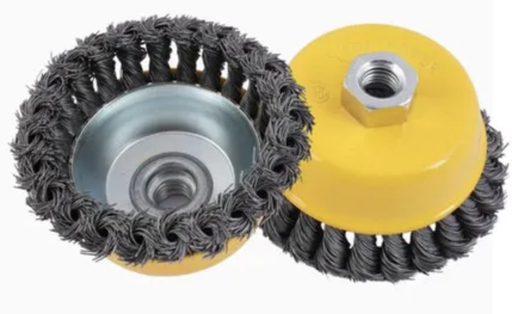 [4077] CUP WIRE BRUSH TWISTED 4" EBC104 UYUS