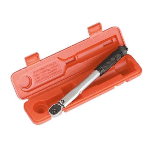[4731] TORQUE WRENCH 1/4" DRIVE 5-25NM SEALEY STW101